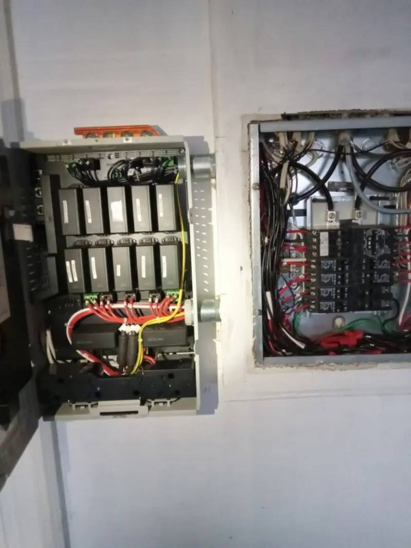 Electrical panel upgrade completed for Electrical Inspection in Pine